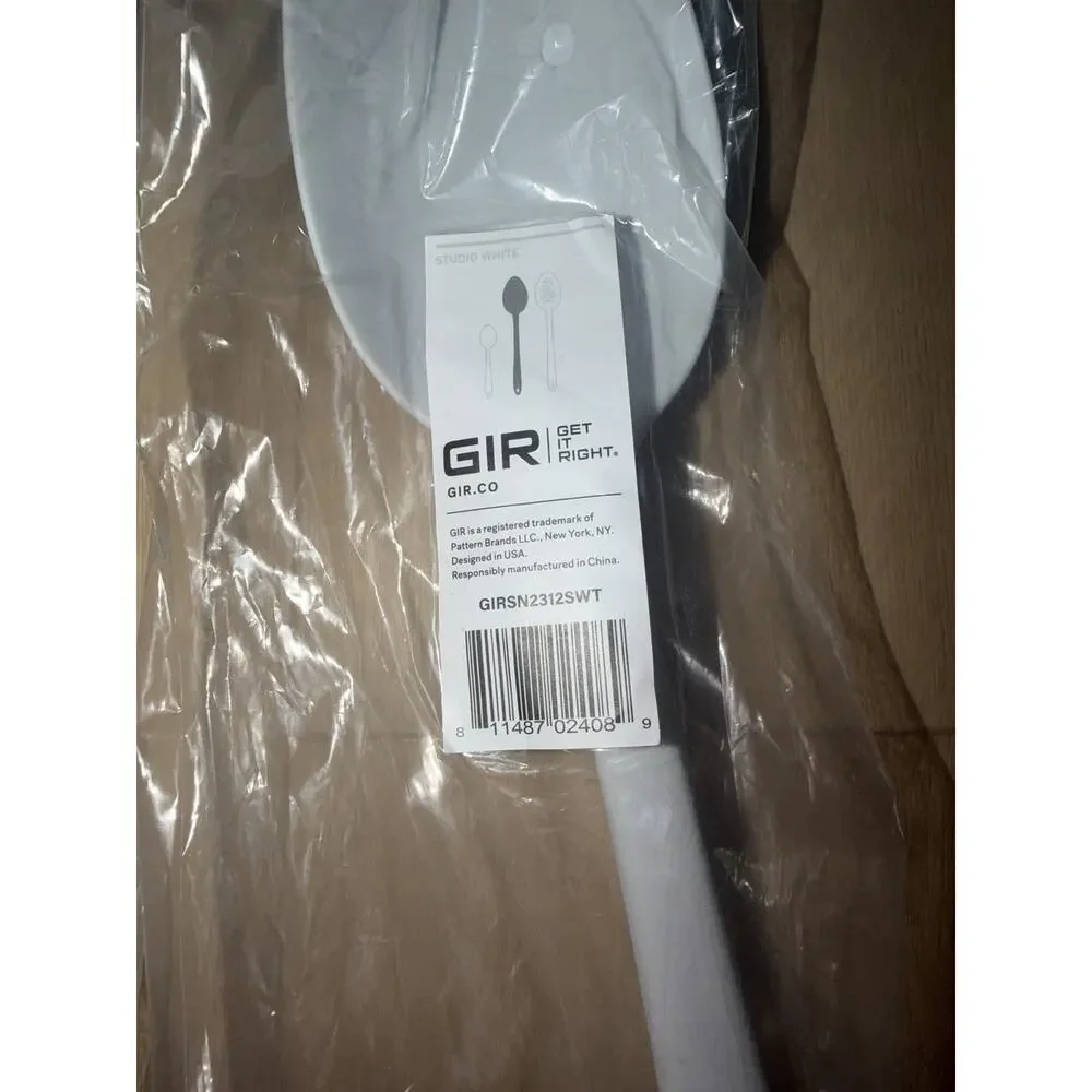 GIR Get It Right Silicone Kitchen Utensils Studio White Lot of 4 New